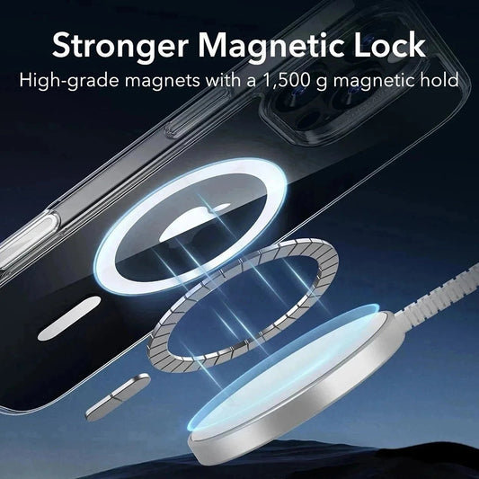 Ovitek MagSafe za Apple iPhone 16 Pro Max, ESR, Classic Hybrid Slide, Satenasto črn