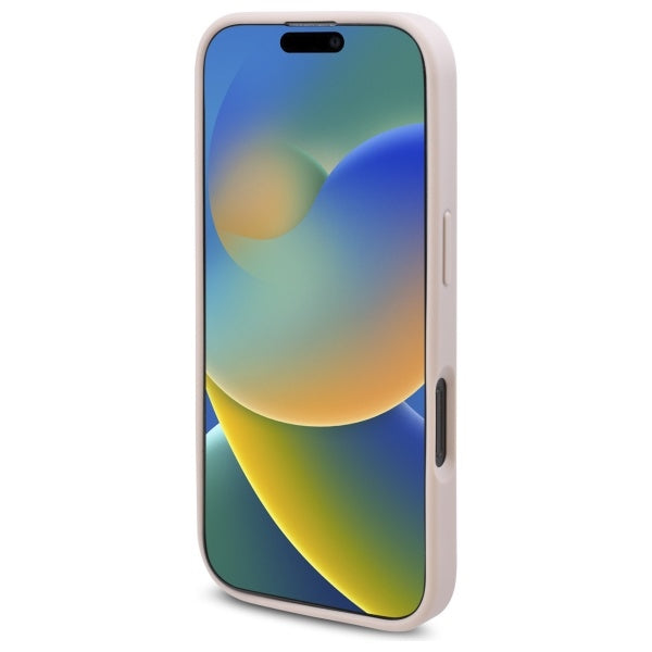 Ovitek MagSafe za Apple iPhone 16 Pro Max, Guess, 4G Flowers Print, Roza