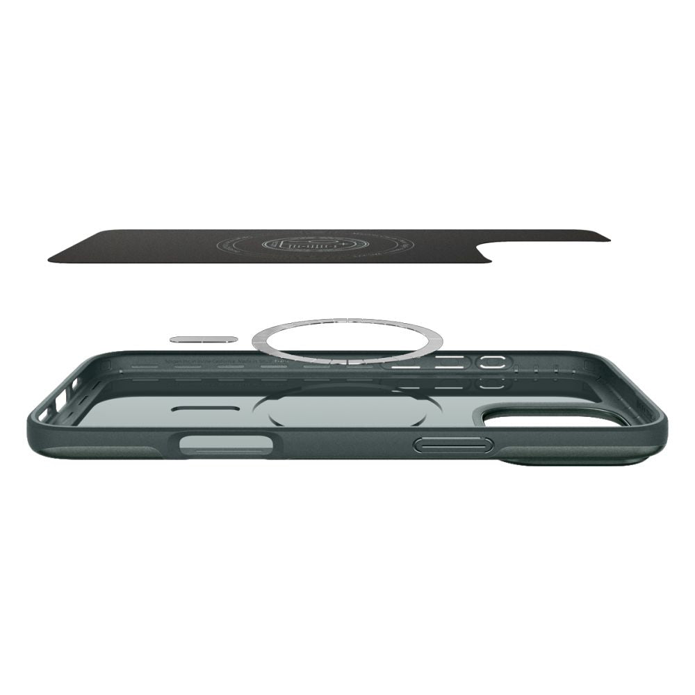 MagSafe ovitek za Apple iPhone 16 Pro Max, Spigen, Thin Fit, Zelen ACS07981