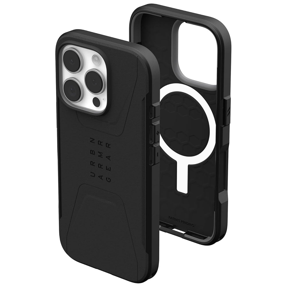 MagSafe ovitek za Apple iPhone 16 Pro Max, Urban Armor Gear, Essential Armor, črn