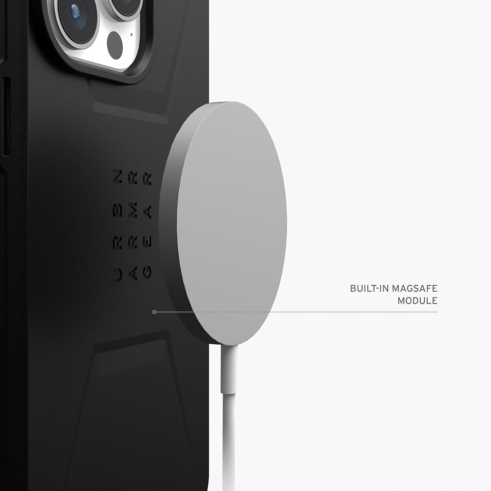 MagSafe ovitek za Apple iPhone 16 Pro Max, Urban Armor Gear, Essential Armor, črn