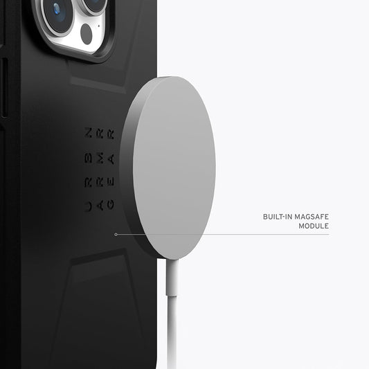 MagSafe ovitek za Apple iPhone 16 Pro Max, Urban Armor Gear, Essential Armor, črn