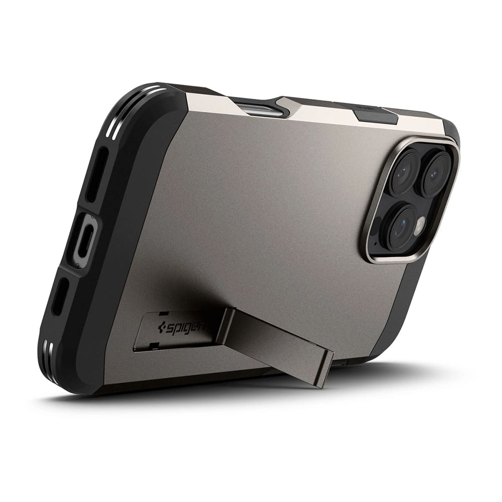 Ovitek MagSafe za Apple iPhone 16 Pro, Spigen, Tough Armor, Siva ACS08145