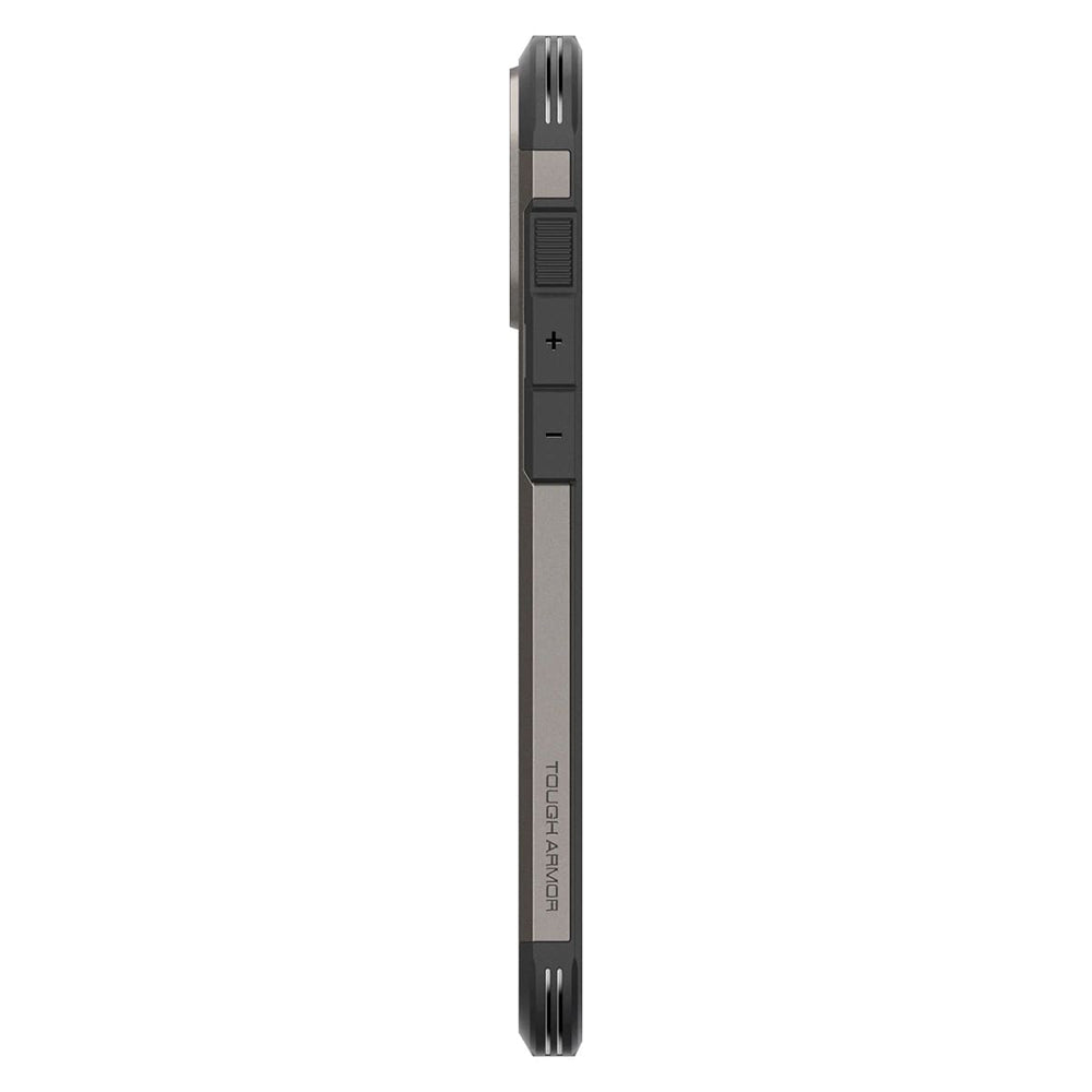 Ovitek MagSafe za Apple iPhone 16 Pro, Spigen, Tough Armor, Siva ACS08145