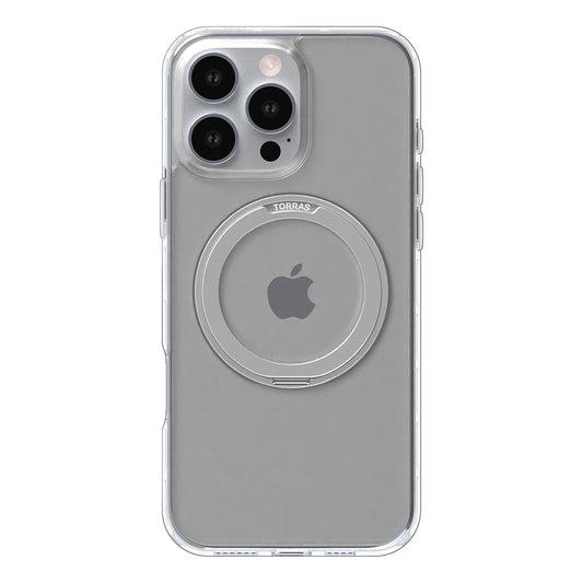 Ovitek MagSafe za Apple iPhone 16 Pro, Torras, Ostand Pro, Prozoren