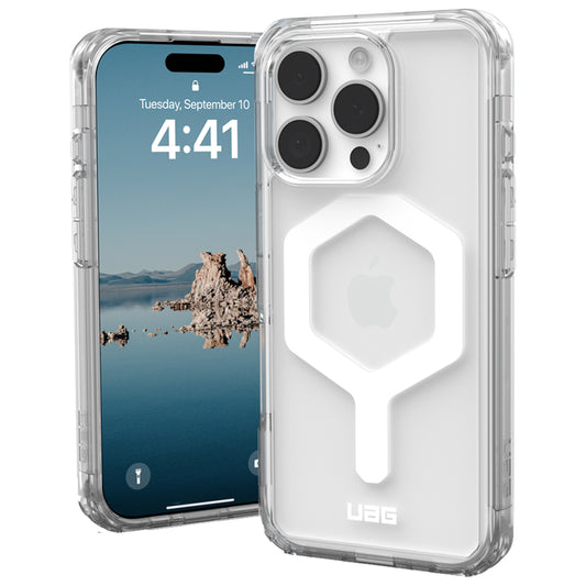 MagSafe ovitek za Apple iPhone 16 Pro, Urban Armor Gear, Plyo, Bela