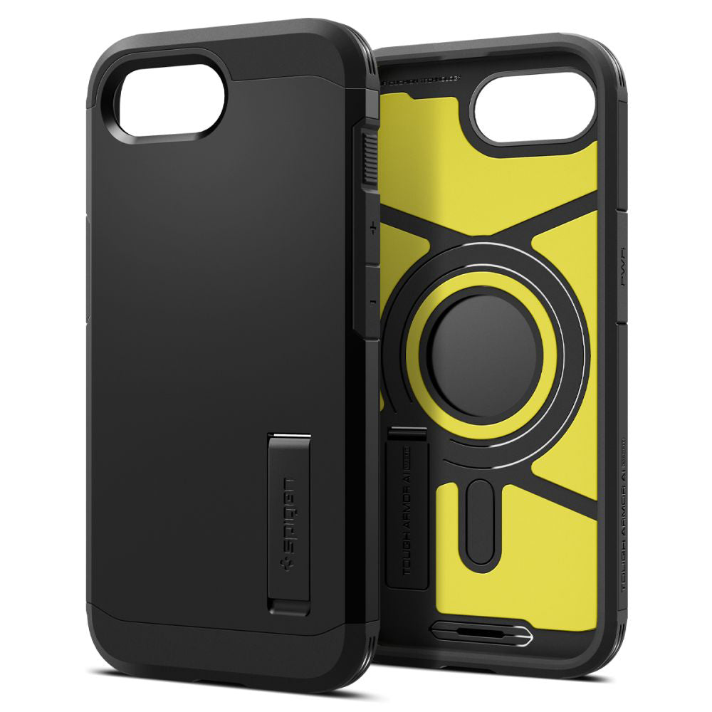 MagSafe Case for Apple iPhone 17e / 16e, Spigen, Tough Armor, Black ACS09137
