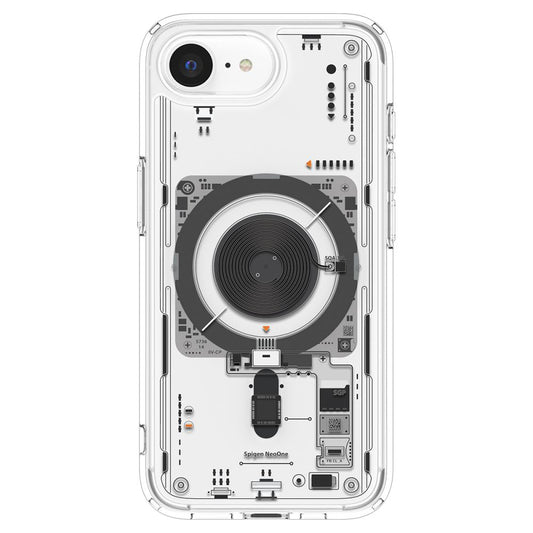 MagSafe Case for Apple iPhone 17e / 16e, Spigen, Ultra Hybrid Neo One, Transparent