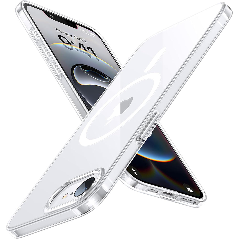 Ovitek MagSafe za Apple iPhone 17e / 16e, Torras, OriginFit, Prozoren