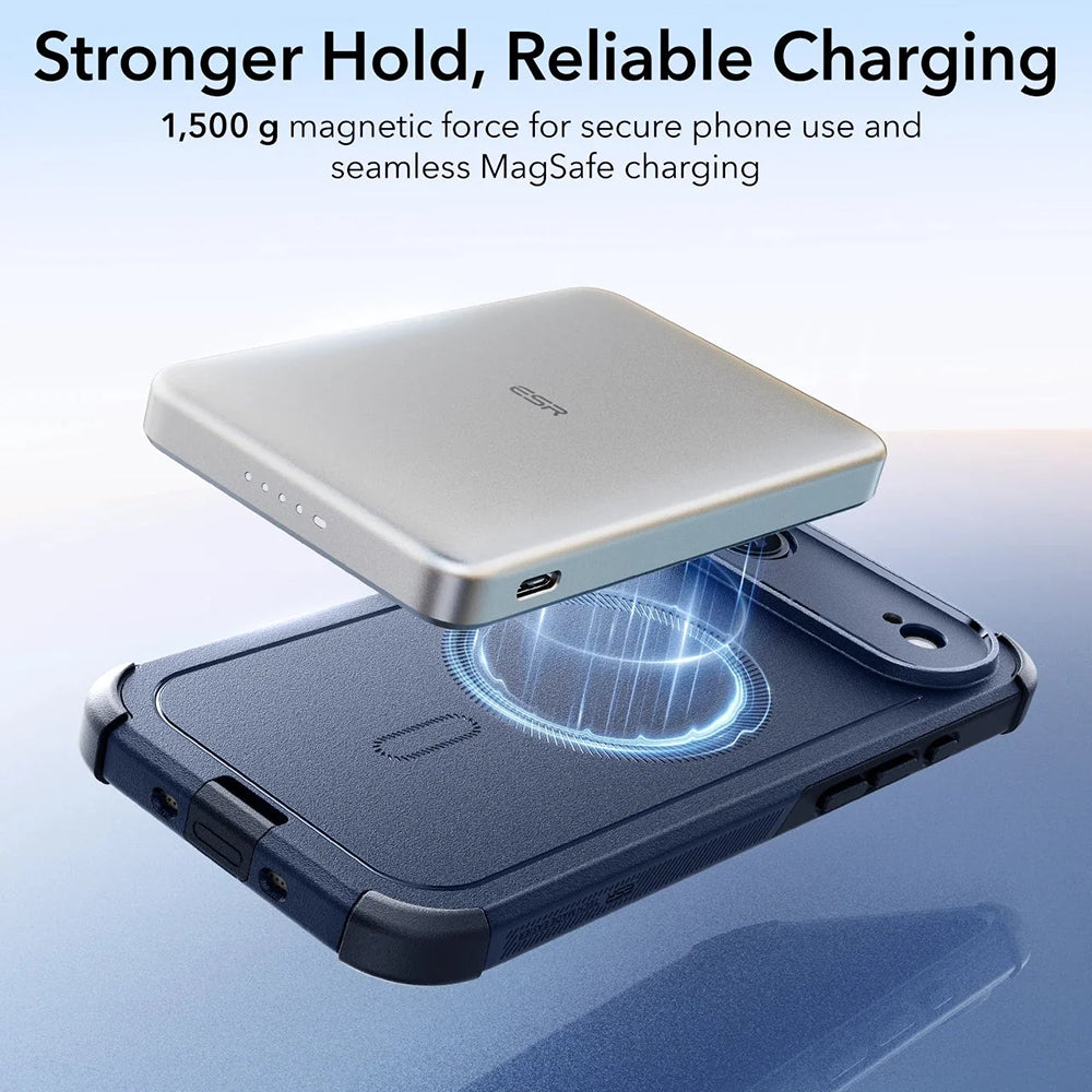 MagSafe ovitek za Apple iPhone 17 Air, ESR, Cyber, Modra