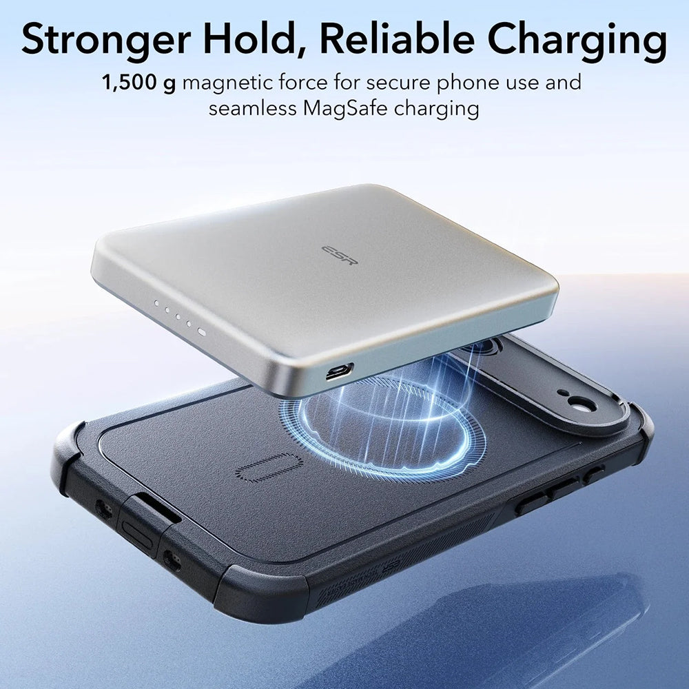 Ovitek MagSafe za Apple iPhone 17 Air, ESR, Cyber, Črn