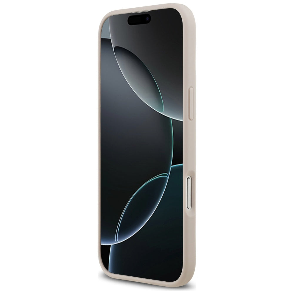 Ovitek MagSafe za Apple iPhone 17 Air, Guess, 4G Circle Classic Logo, Roza