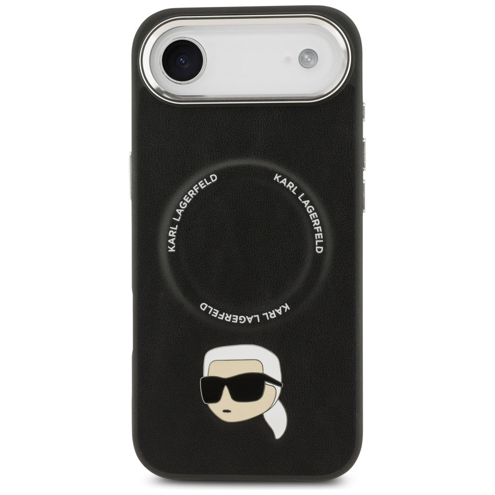 Ovitek MagSafe za Apple iPhone 17 Air, Karl Lagerfeld, Karl Pin, Črn