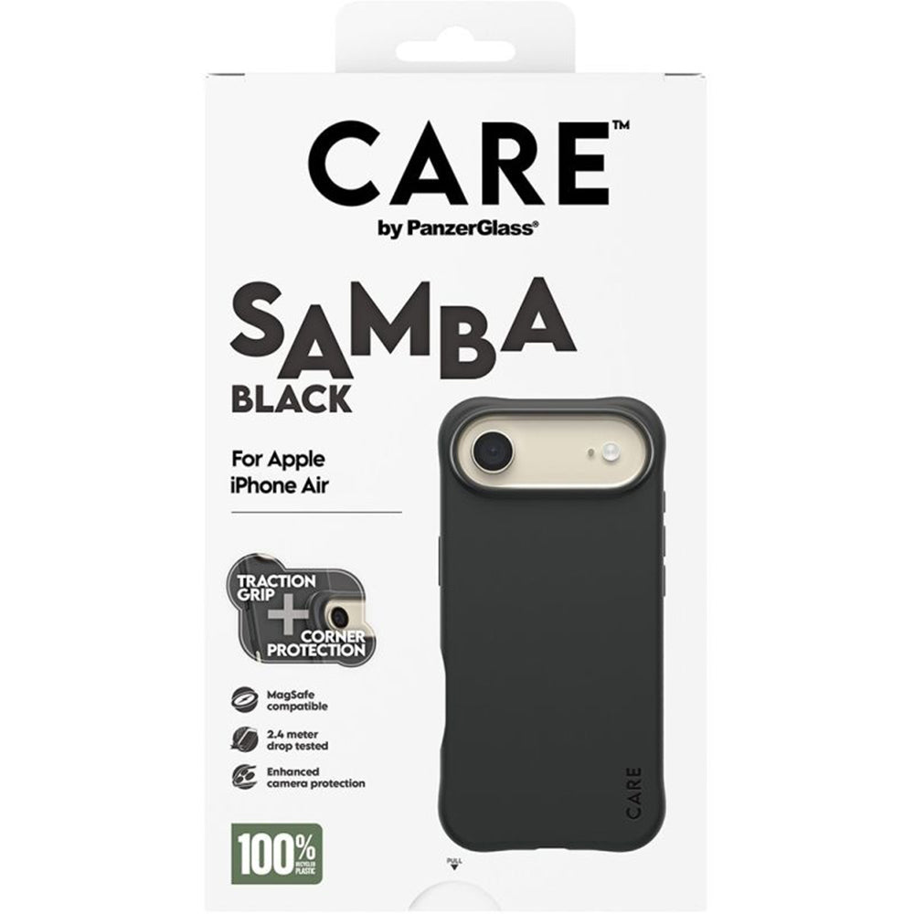 Ovitek MagSafe za Apple iPhone 17 Air, PanzerGlass, Modno Oskrbovan, Črn