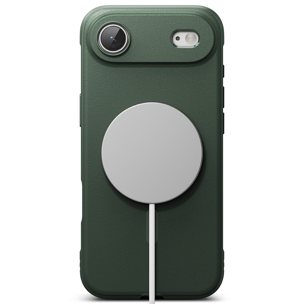Ovitek MagSafe za Apple iPhone 17 Air, Ringke, Onyx, Temno Zelen
