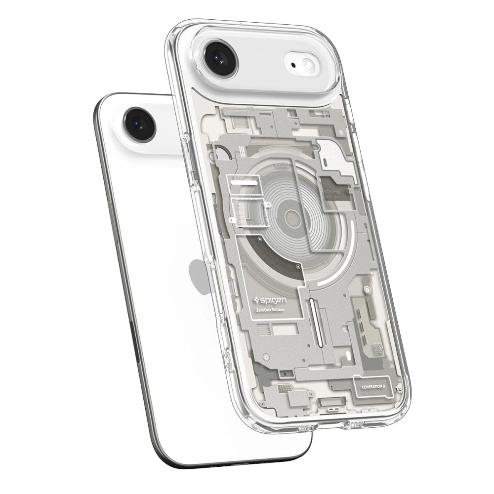 Ovitek MagSafe za Apple iPhone 17 Air, Spigen, Ultra Hybrid Zero One, Bež ACS10319
