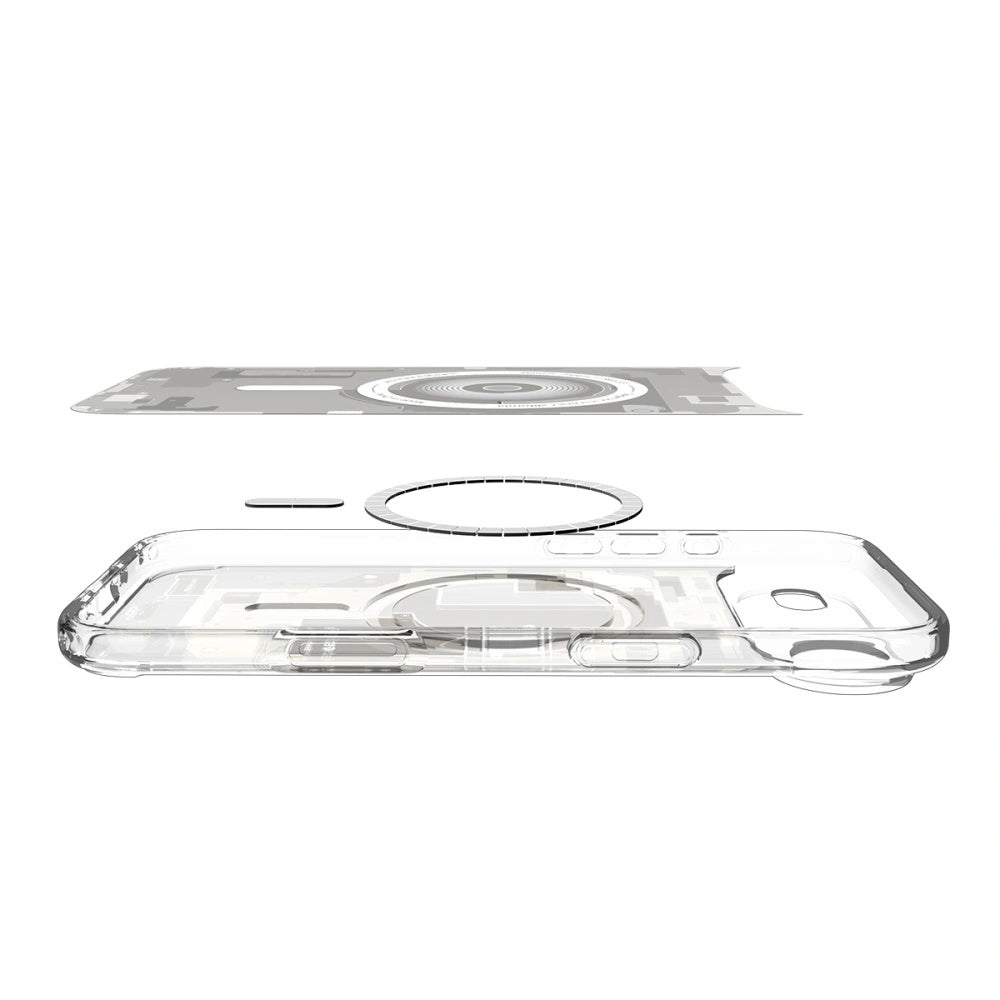 Ovitek MagSafe za Apple iPhone 17 Air, Spigen, Ultra Hybrid Zero One, Bež ACS10319