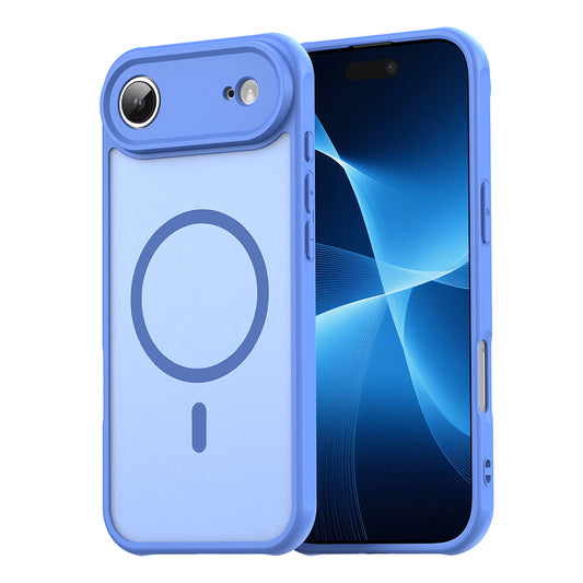 Ovitek MagSafe za Apple iPhone 17 Air, Techsuit, HaloFrost II, Modra