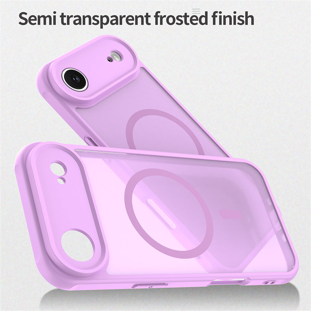 Ovitek MagSafe za Apple iPhone 17 Air, Techsuit, HaloFrost II, Roza