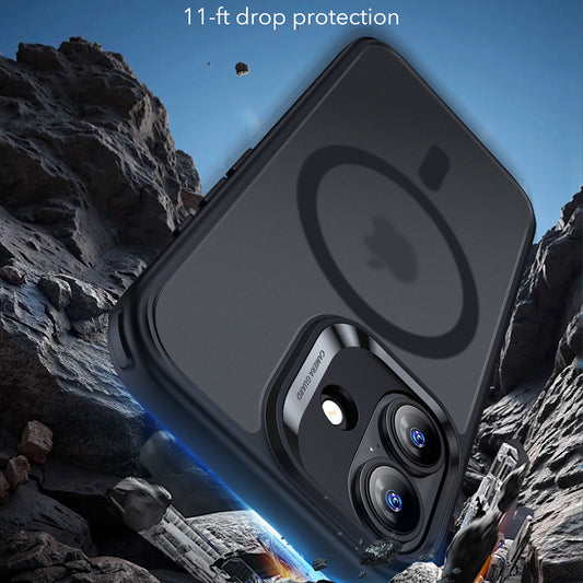 Ovitek MagSafe za Apple iPhone 17, ESR, Classic Hybrid, Satenasto Črn