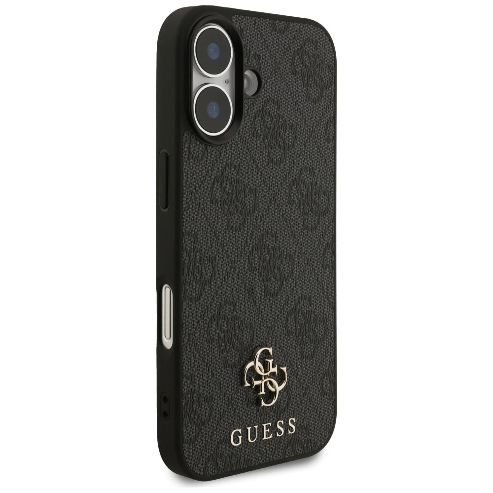 Ovitek MagSafe za Apple iPhone 17, Guess, 4G Small and Classic Logo, črn