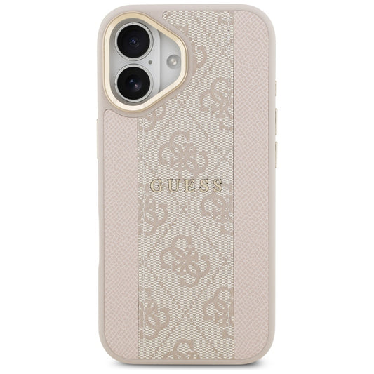 MagSafe ovitek za Apple iPhone 17, Guess, 4G Stripe, Roza