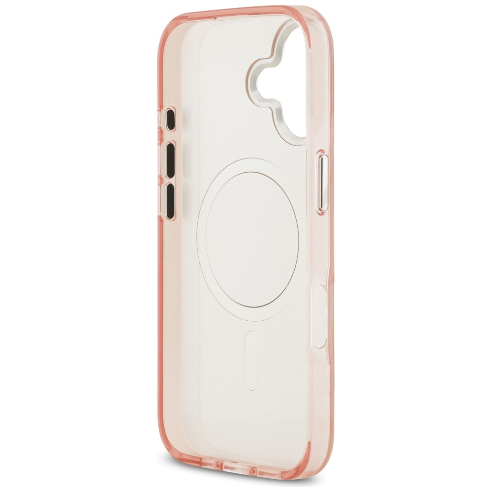 MagSafe ovitek za Apple iPhone 17, Karl Lagerfeld, IML Aquarelle Logo Choupette, Roza