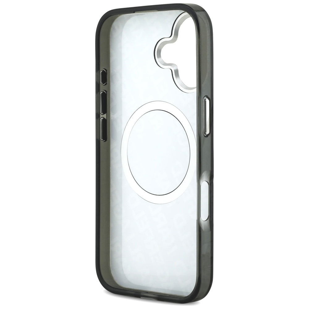 Ovitek MagSafe za Apple iPhone 17, Karl Lagerfeld, IML Choupette`s Head, Črna