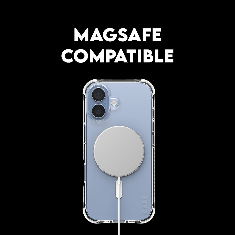 Ovitek MagSafe za Apple iPhone 17, PanzerGlass, Modno Oskrbovan, Prozorno Bel