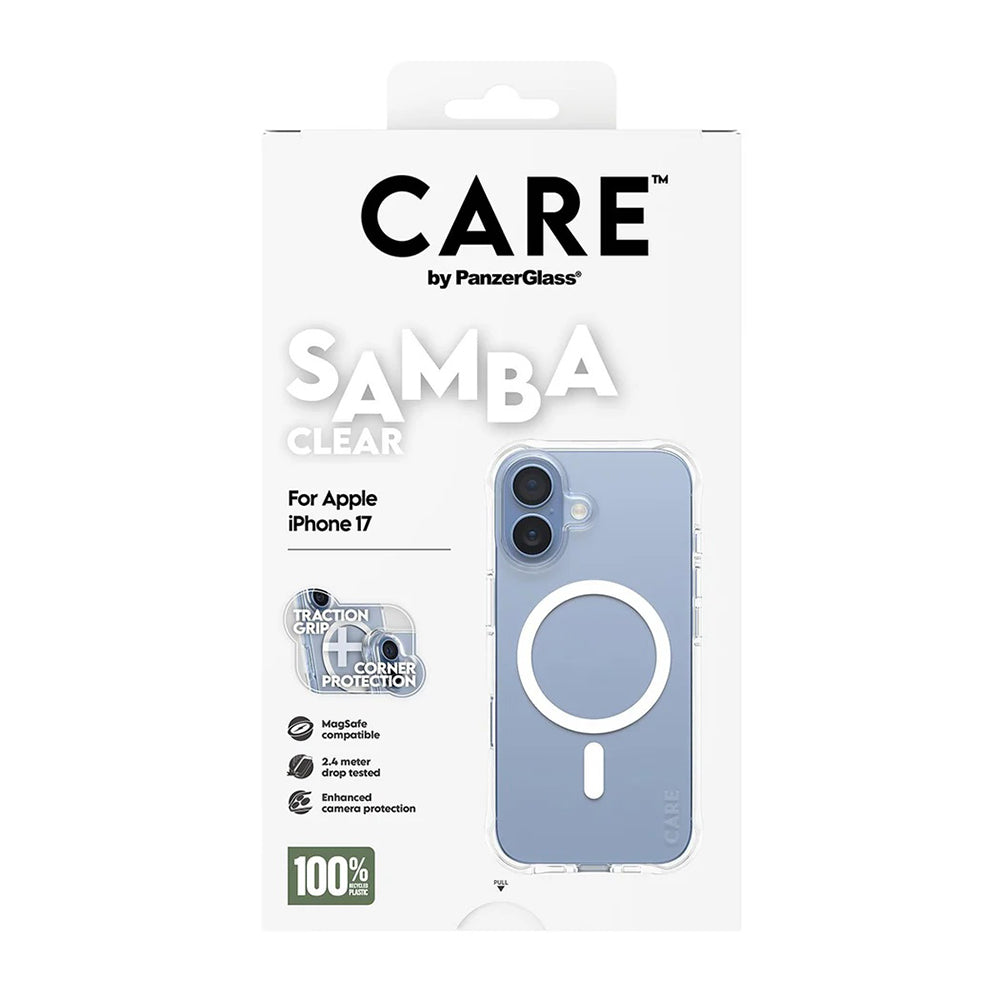 Ovitek MagSafe za Apple iPhone 17, PanzerGlass, Modno Oskrbovan, Prozorno Bel
