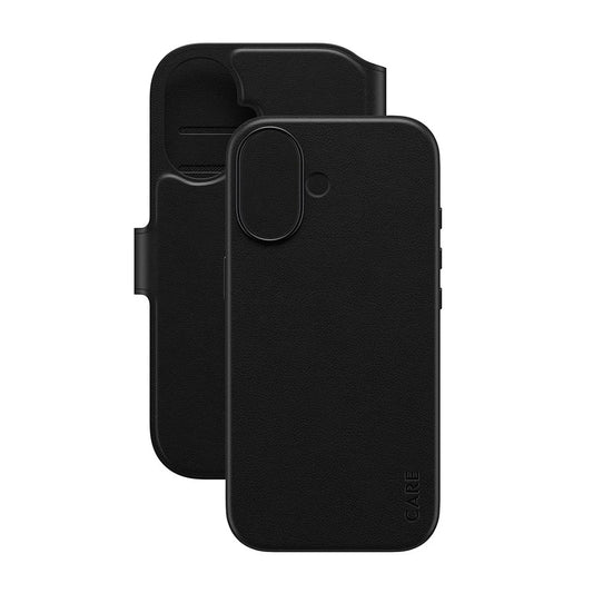 Ovitek MagSafe za Apple iPhone 17, PanzerGlass, Care Feature Tango Two-in-One, Črn