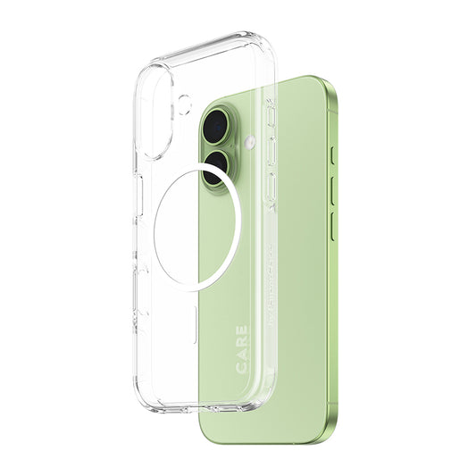 Ovitek MagSafe za Apple iPhone 17, PanzerGlass, Care Urban Explorer, Prozorno Bel