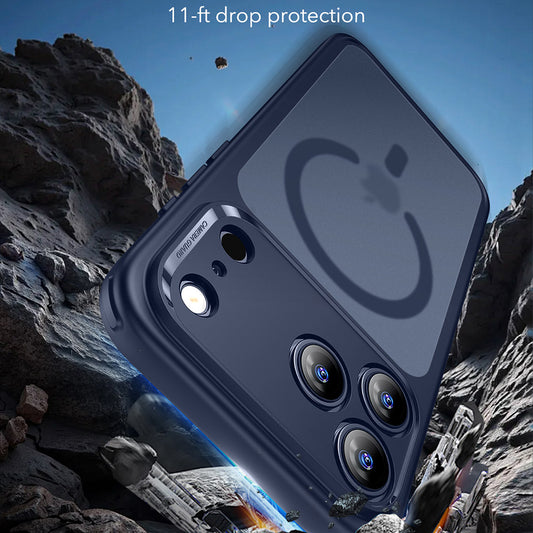 Ovitek MagSafe za Apple iPhone 17 Pro, ESR, Classic Hybrid, Satenasto modra