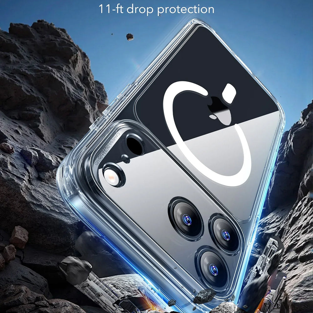 MagSafe Case for Apple iPhone 17 Pro Max, ESR, Classic Hybrid, Transparent