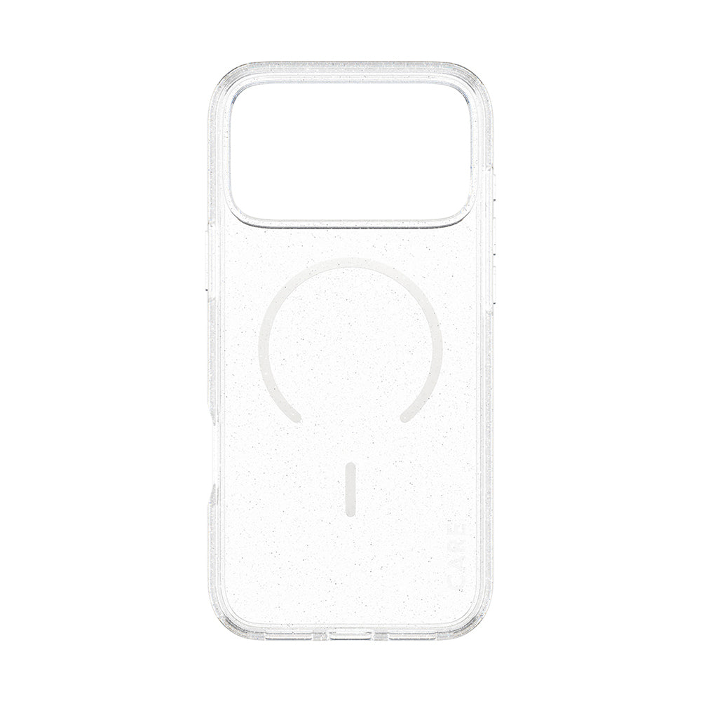 Ovitek MagSafe za Apple iPhone 17 Pro Max, PanzerGlass, Care Urban Explorer Star Lit, Prosojna Bela
