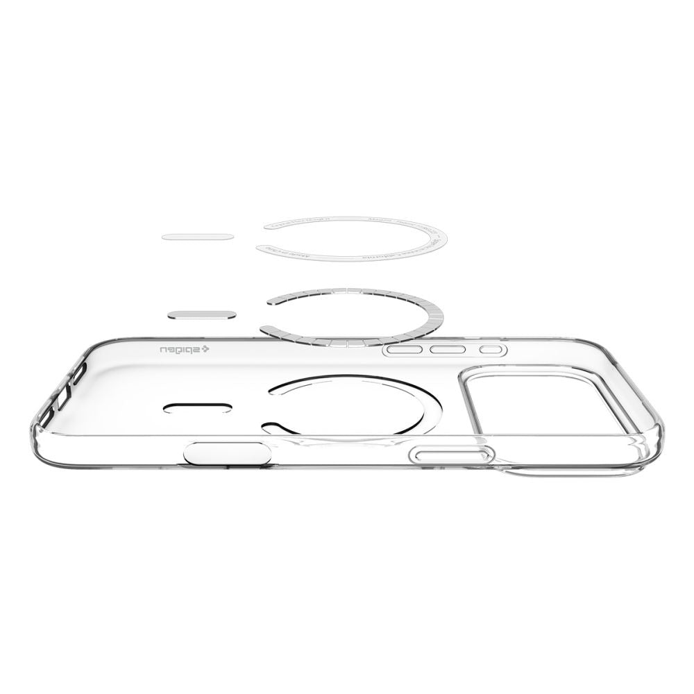 MagSafe Case for Apple iPhone 17 Pro Max, Spigen, Liquid Crystal, White ACS10394