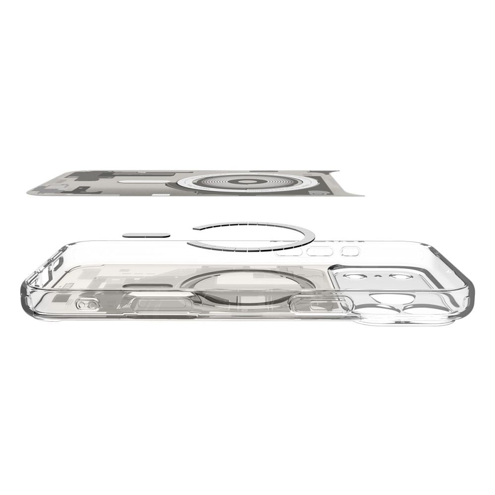 Ovitek MagSafe za Apple iPhone 17 Pro Max, Spigen, Ultra Hybrid Zero One, Bež ACS10288