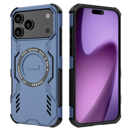 Ovitek MagSafe za Apple iPhone 17 Pro Max, Techsuit, ArmorMag, Modra