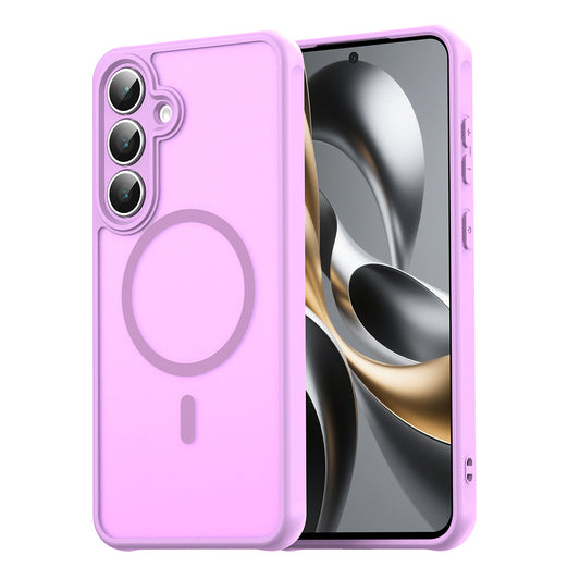 Ovitek MagSafe za Apple iPhone 17 Pro Max, Techsuit, HaloFrost II, Roza