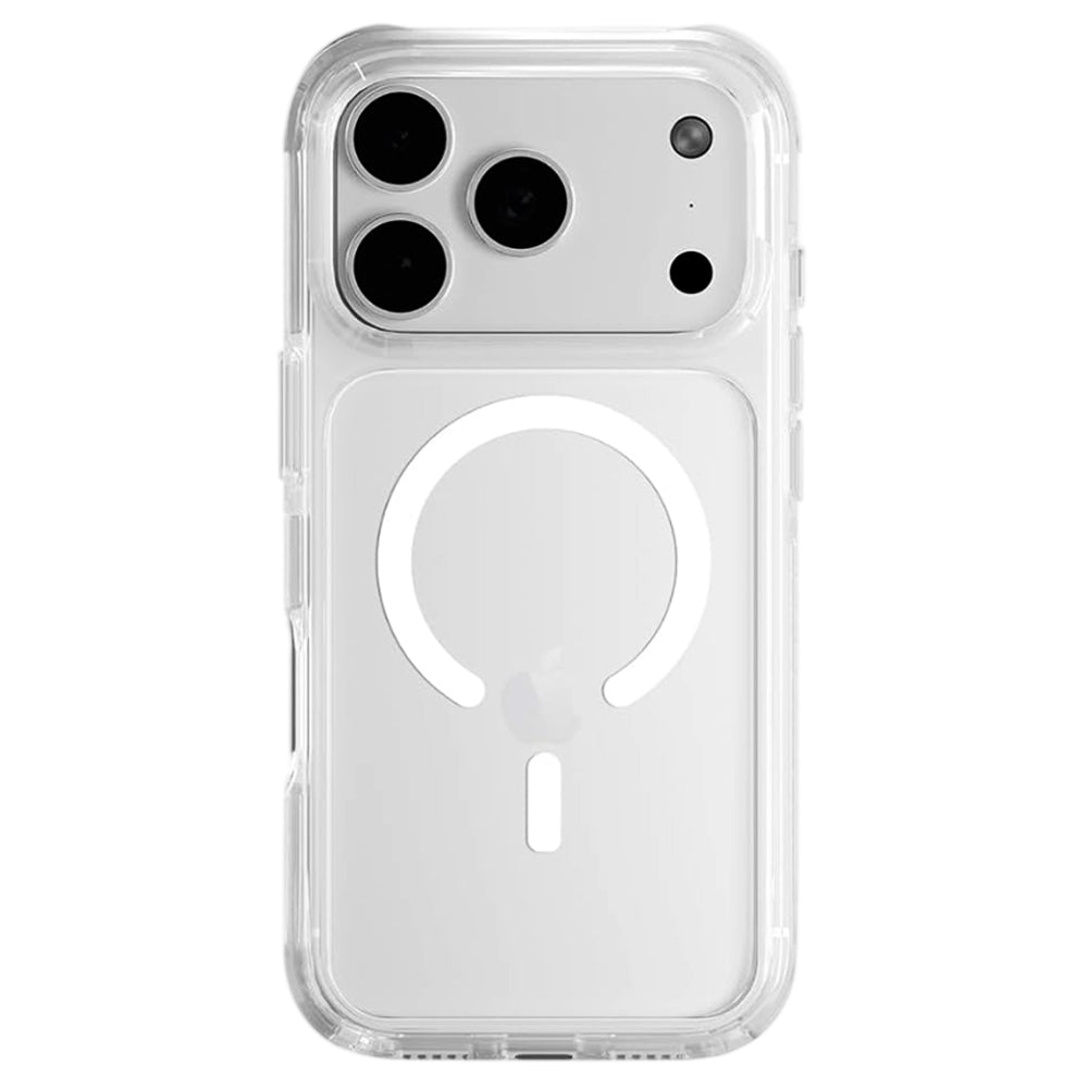 Ovitek MagSafe za Apple iPhone 17 Pro Max, UNIQ, Combat MagClick, Bela