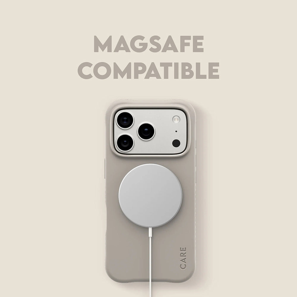 Ovitek MagSafe za Apple iPhone 17 Pro, PanzerGlass, Care Fashionable, Bež