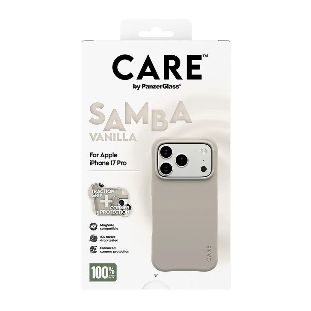 Ovitek MagSafe za Apple iPhone 17 Pro, PanzerGlass, Care Fashionable, Bež