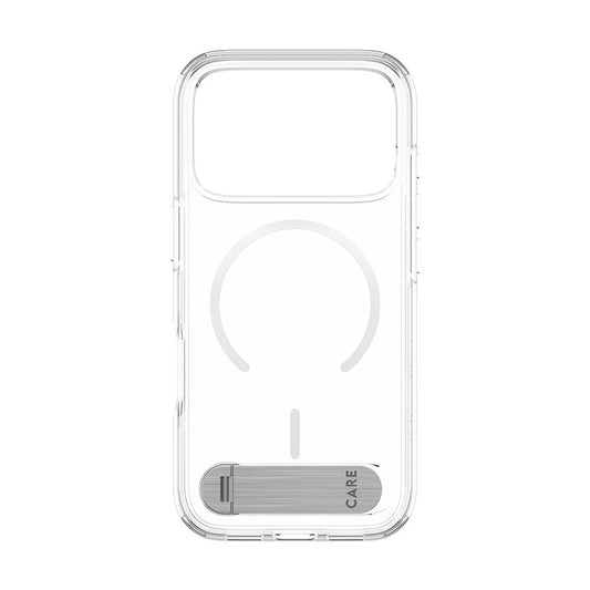 Ovitek MagSafe za Apple iPhone 17 Pro, PanzerGlass, s funkcijo stojala, prozoren