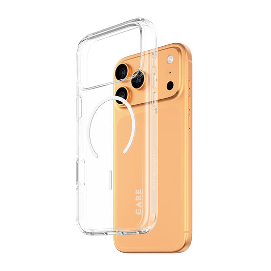 Ovitek MagSafe za Apple iPhone 17 Pro, PanzerGlass, Care Urban Explorer, Prozorna Bela