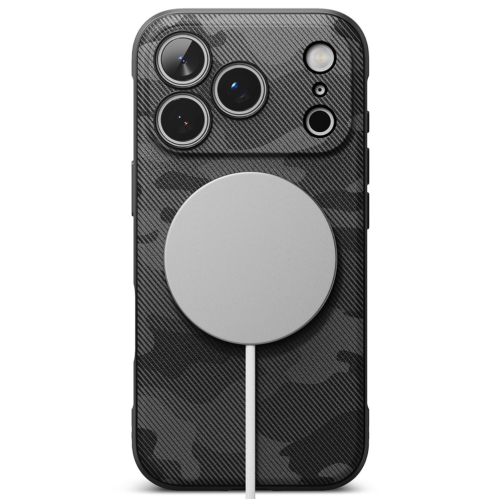 Ovitek MagSafe za Apple iPhone 17 Pro, Ringke, Onyx, Kamuflaža