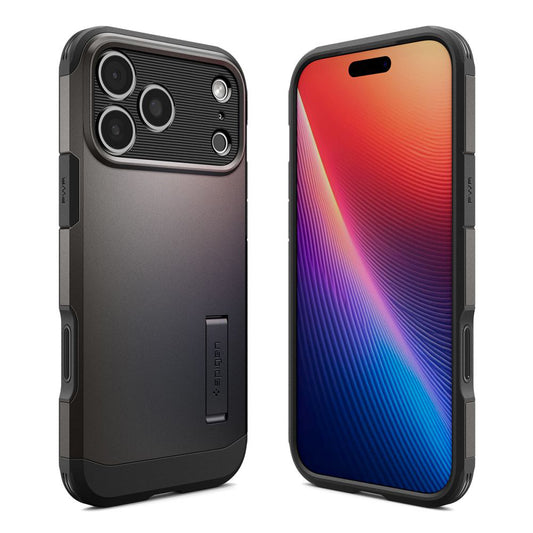 Ovitek MagSafe za Apple iPhone 17 Pro, Spigen, Tough Armor T, Siv