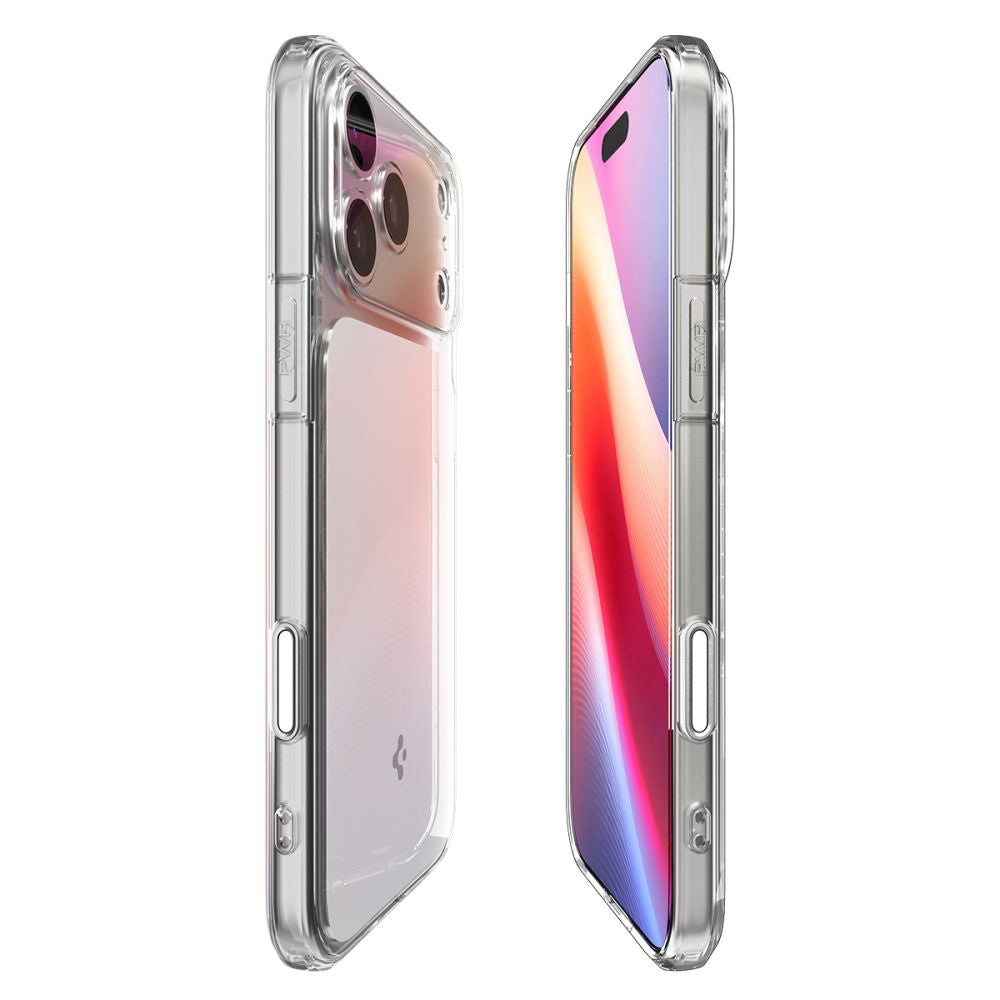 Ovitek MagSafe za Apple iPhone 17 Pro, Spigen, Ultra Hybrid T, Bela ACS10344