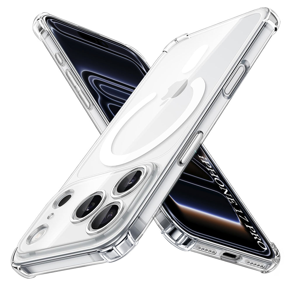 Ovitek MagSafe za Apple iPhone 17 Pro, Techsuit, Odporen na udarce, Prozoren