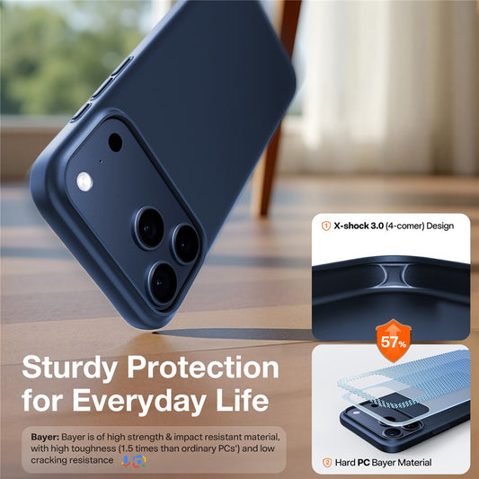 Ovitek MagSafe za Apple iPhone 17 Pro, Torras, SlimFit, Modra