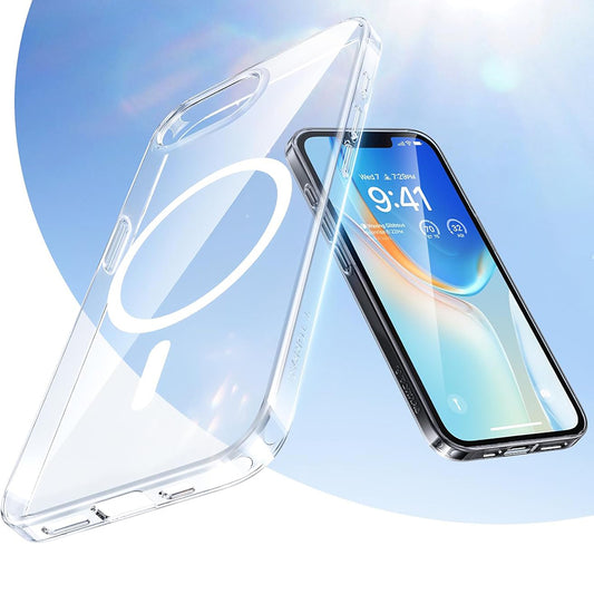 Ovitek MagSafe za Apple iPhone 17 Pro, Torras, SlimFit, Prozoren